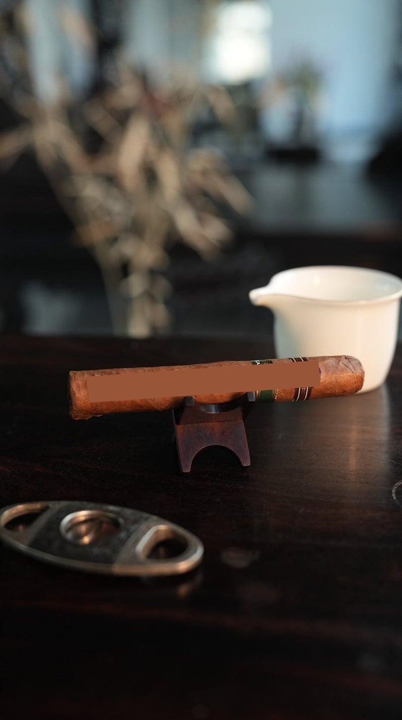 Luxury Butterfly Cigar Rest | Wooden Holder Stand | Artistic Desk Accessory | Gift for Him - Image 3