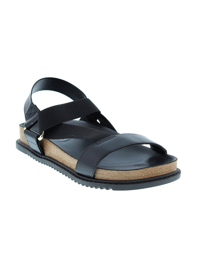 Beira Rio Cross Strap Wedge Heel Sandals - Image 5