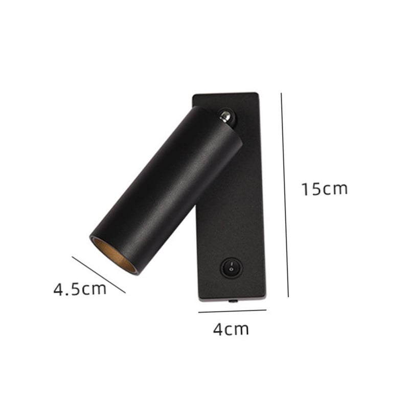 Warm White LED Wall Reading Light Swivel Sconce For Bedroom Study Eye Protection - Image 3