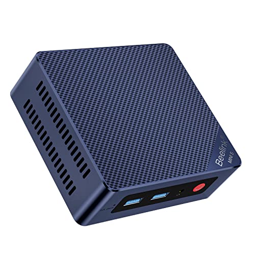 Beelink EQ12 Mini PC with N100 Processor, 16G DDR5 500G SSD Mini Desktop PC, WiFi6, BT5.2, Triple Display Dual HDMI/Type-c, Dual Ethernet LAN Business Mini Computer - Image 1