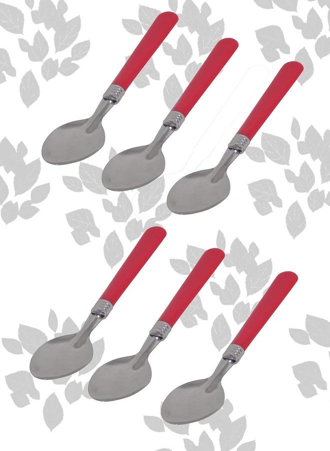 Prime hub Stainless Steel Cutlery Spoon Set for Eating Food Snacks Kitchen Accessories Set of 12 Pcs Pack of 1 (Spoon Set of 12 pcs) - Image 5