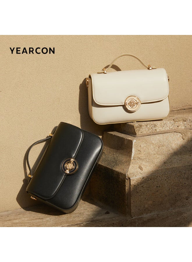 YEARCON Yierkang Versatile Saddle Bag, Shoulder Bag, Handbag, Women'S Crossbody Bag, Women'S Style, White Qixi Valentine'S Day Gift - Image 2