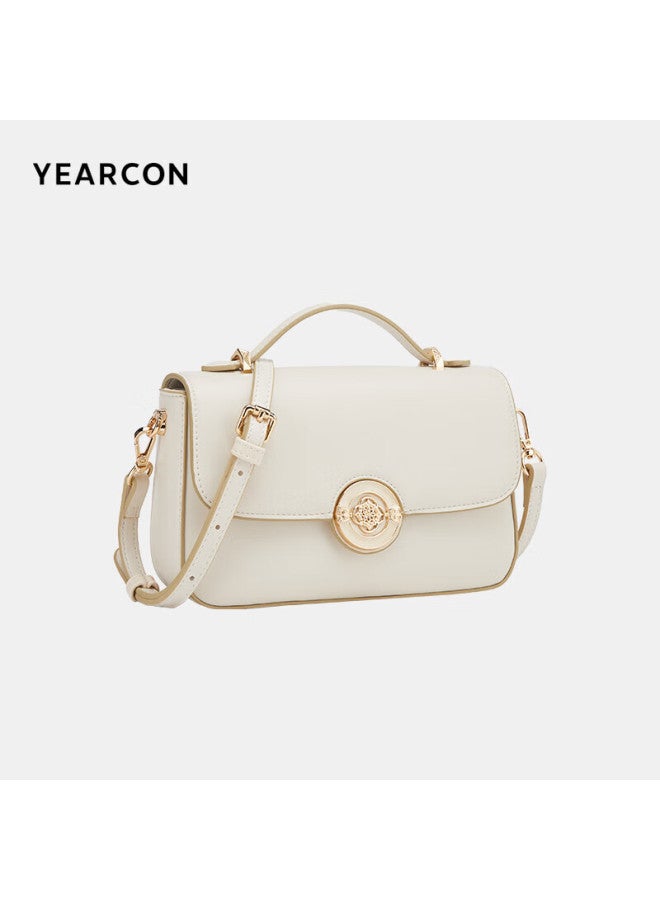 YEARCON Yierkang Versatile Saddle Bag, Shoulder Bag, Handbag, Women'S Crossbody Bag, Women'S Style, White Qixi Valentine'S Day Gift - Image 3