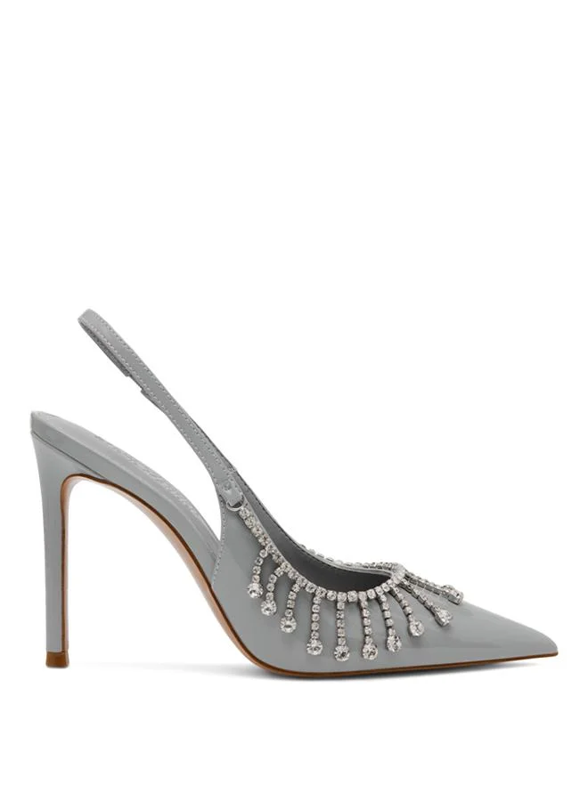 Thrill Women's Grey Pumps