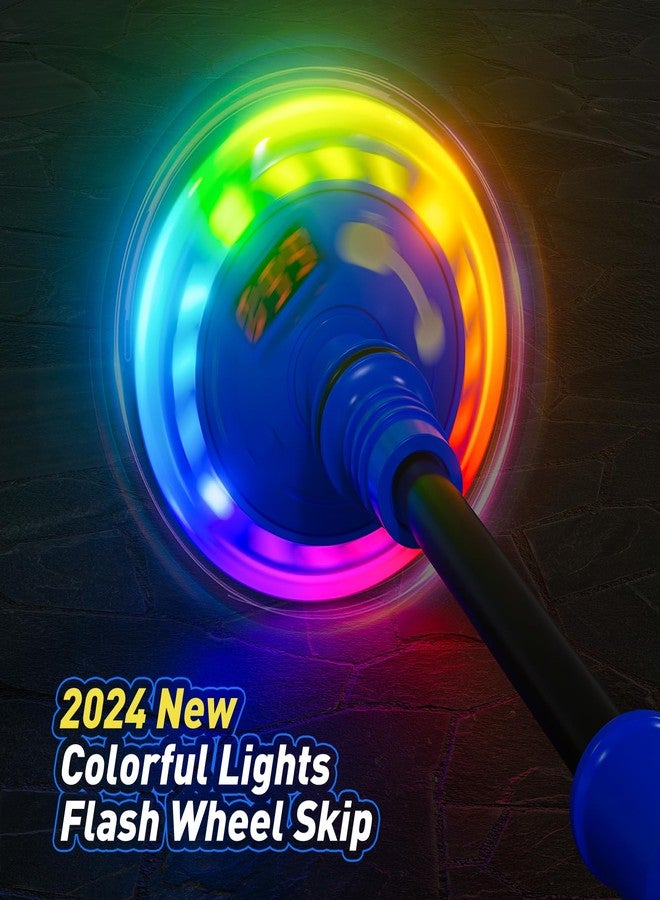 Flooyes Skip Ball for Kids, Ankle Skip Ball Toy with Counter, Timer and Cal Calculator, Boys Birthday Gifts for Age 6 7 8 9 10+, Rechargeable Colorful Flash Wheel Skip Ball for Boys, Indoor Outdoor Toys - Image 4