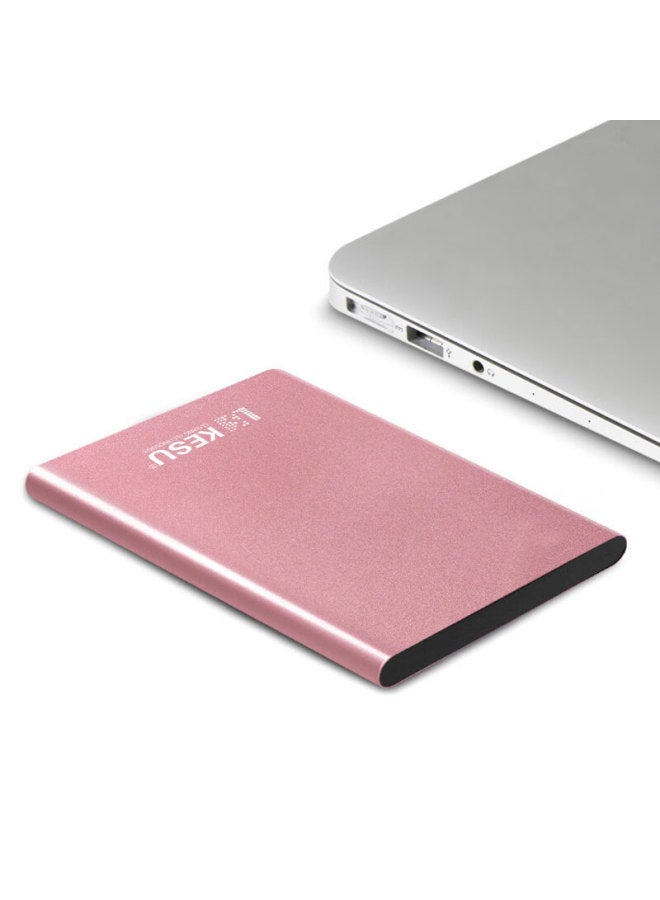 Kesu Portable Hard Drive, 500gb, Usb3.0 K201, 2.5-inch, Premium Metal Cherry Blossom Pink, External Mechanical Hard Drive For File And Photo Backup, Large Usb Flash Drive - Image 5