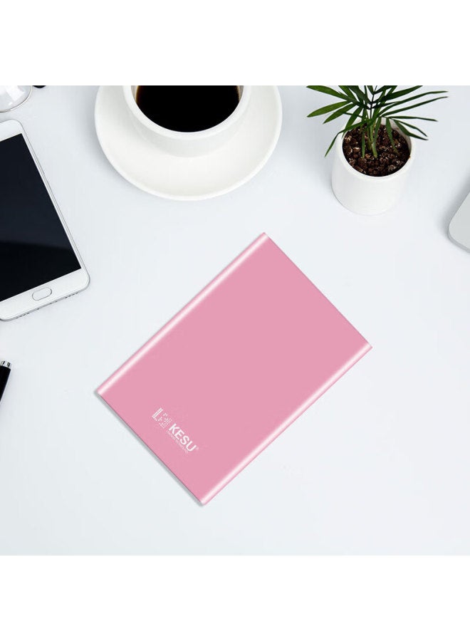 Kesu Portable Hard Drive, 500gb, Usb3.0 K201, 2.5-inch, Premium Metal Cherry Blossom Pink, External Mechanical Hard Drive For File And Photo Backup, Large Usb Flash Drive - Image 4