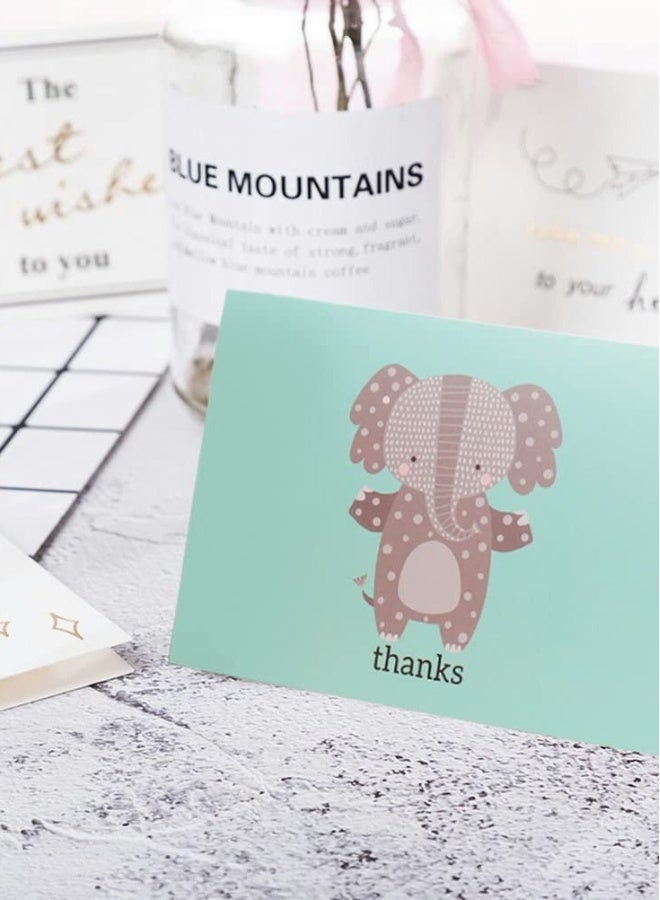 Generic 24 Pack Kids Thank You Cards with Envelopes and Stickers - Perfect for Parties, Birthdays, and Special Occasions!  - Image 5