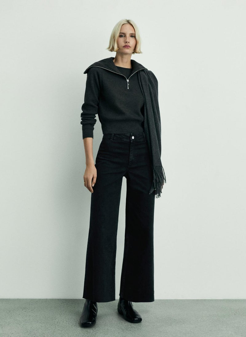MANGO Catherin Culotte High Rise Jeans  - Image 5