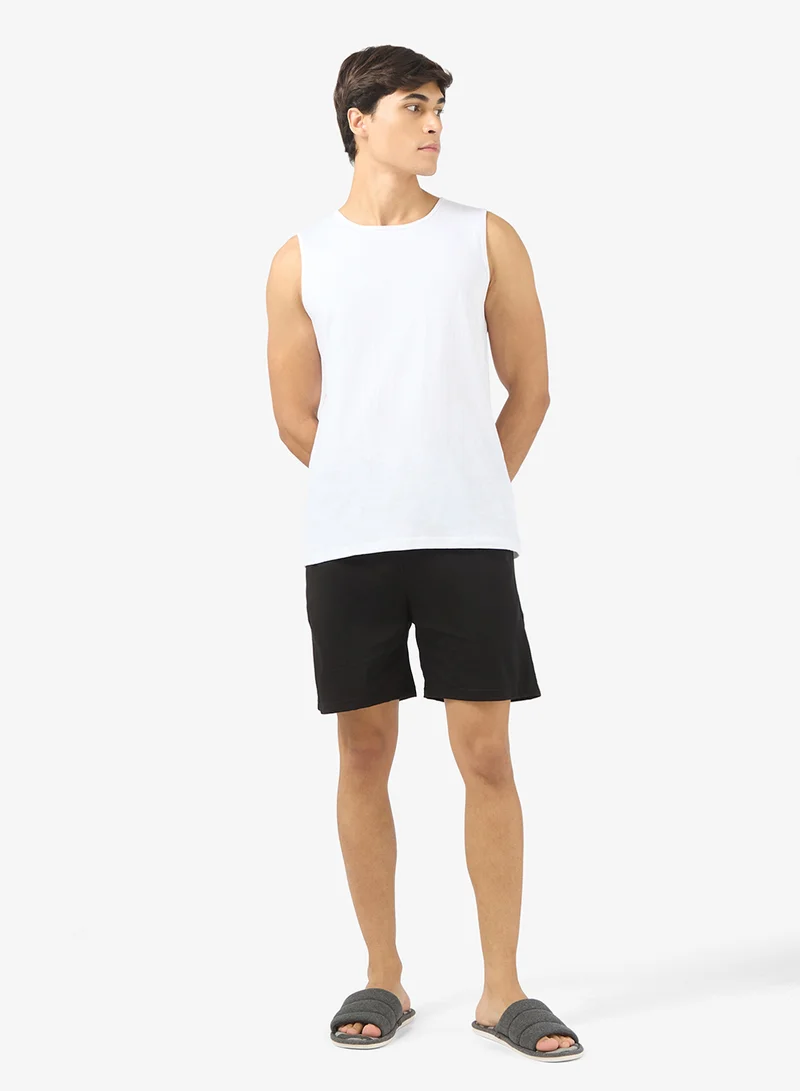 Seventy Five Nightwear Sleeveless T-Shirt & Shorts Set