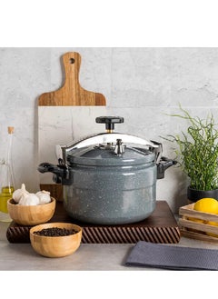 Aluminum Granite Induction Pressure Cooker - 5L, 1.8MM Thickness, Gray, Durable Design, Safe and Efficient Cooking, Compact 22cm Width - pzsku/Z3CB932590239EBE7E5B5Z/45/1741246796/7bdb5de1-30cd-447f-8574-3b15fb649f1b