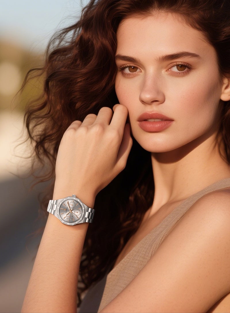 Sapphero SAPPHERO Watches for Women Luxury Ladies Watches Women's Bracelet Watch Small Stainless Steel Analog 3ATM Waterproof Wrist Watch for Women  - Image 3