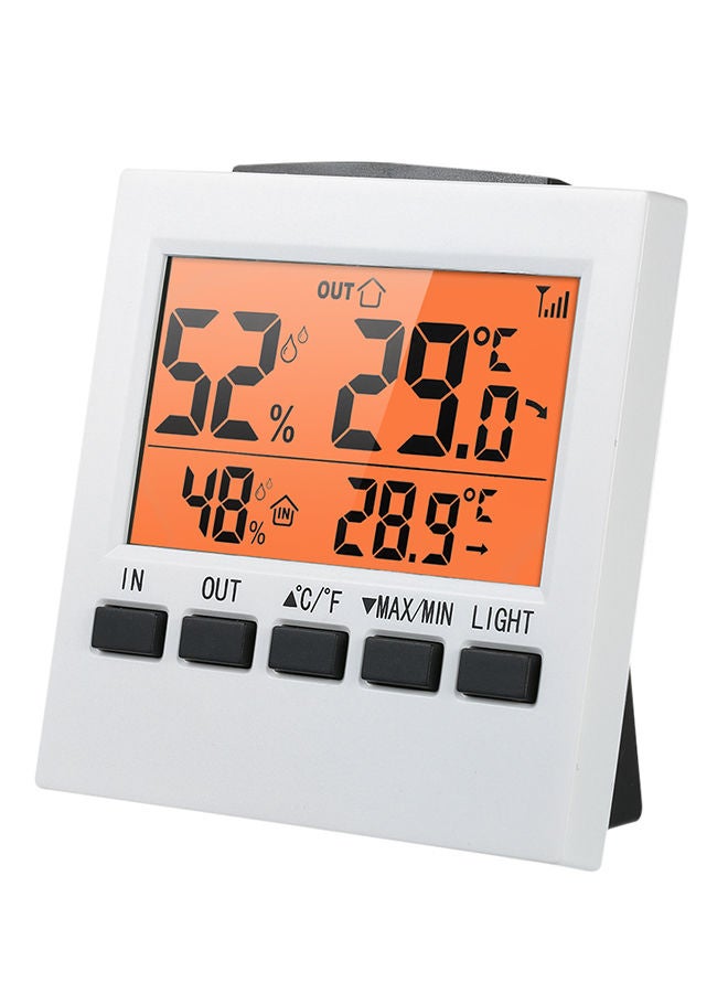 NIBEMINENT LCD Digital Wireless Hygrometer Multicolour - Image 1