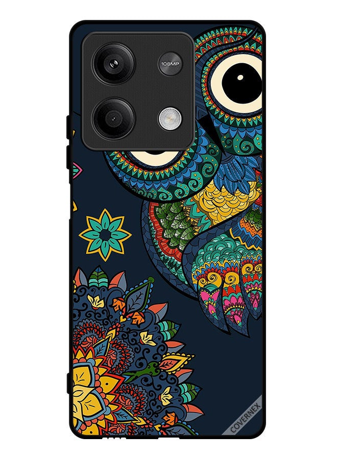 Covernex Protective Case Cover For Xiaomi Redmi Note 13 Floral Owl - Image 1