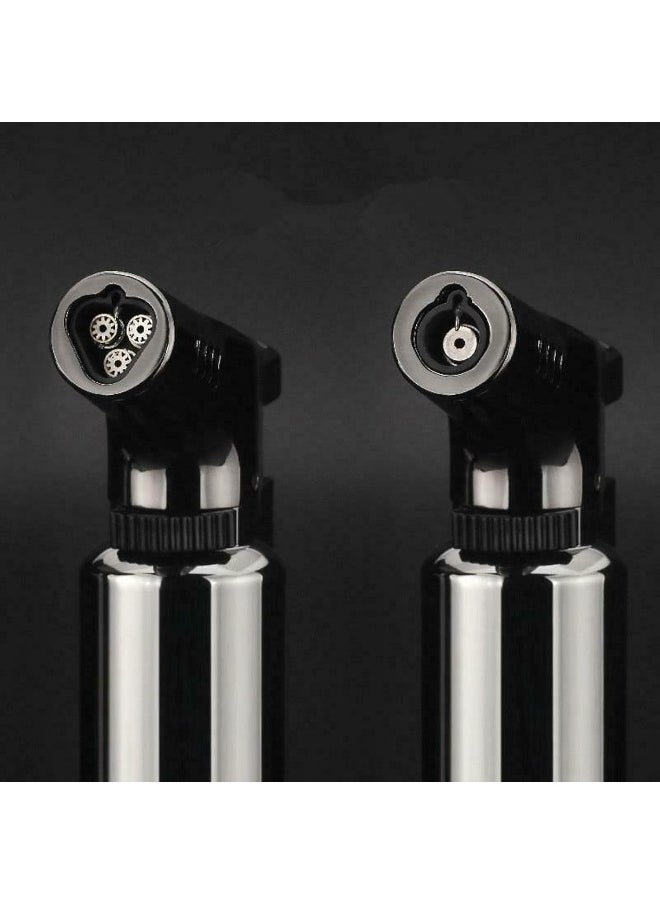 ALSAQER - Windproof Gas lighter,BBQ Lighter,Jet Lighter for BBQ, Butane Torch, Professional Cooking Torch Culinary Lighter Butane Refillable (Butane Not Included) - Image 1