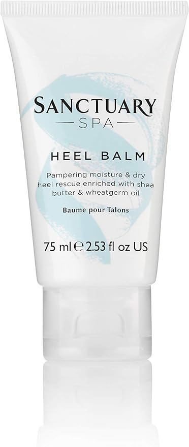 Sanctuary Spa Foot Moisturiser Heel Balm for Dry and Chapped Heels with Shea Butter Vegan and Cruelty Free 75ml - Image 1