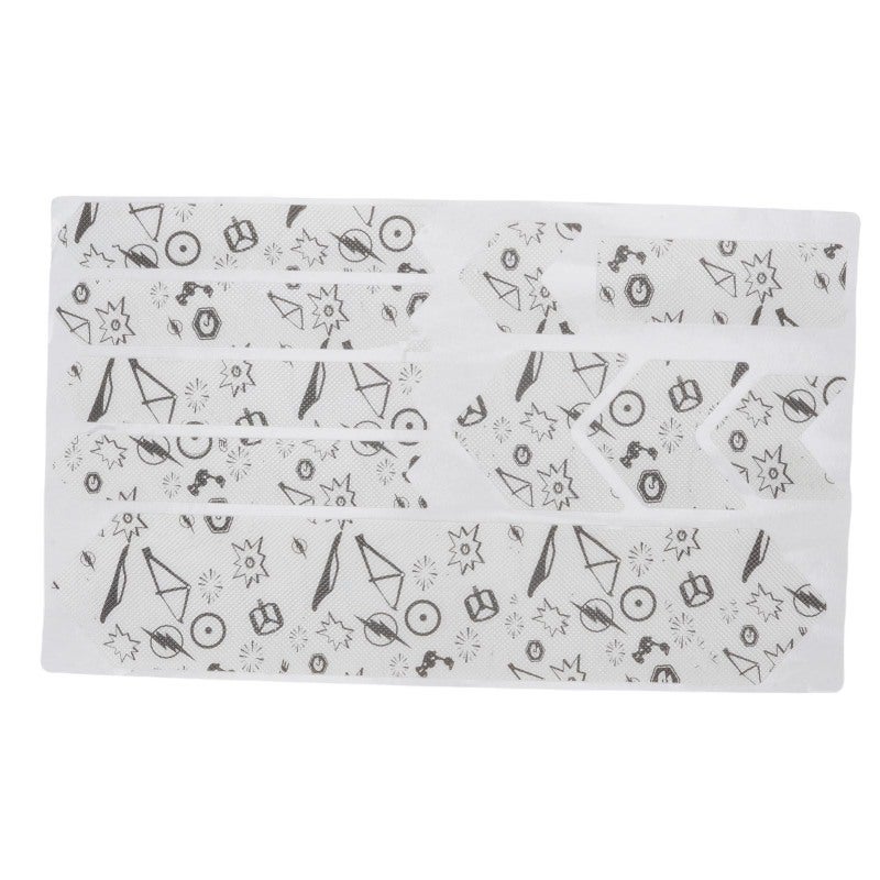 ENLEE Bike Frame Protection Tape 3D PVC Anti Scratch Protective Film - Reusable Adhesive Guard Waterproof Frame Protector for Mountain Bike - Image 1