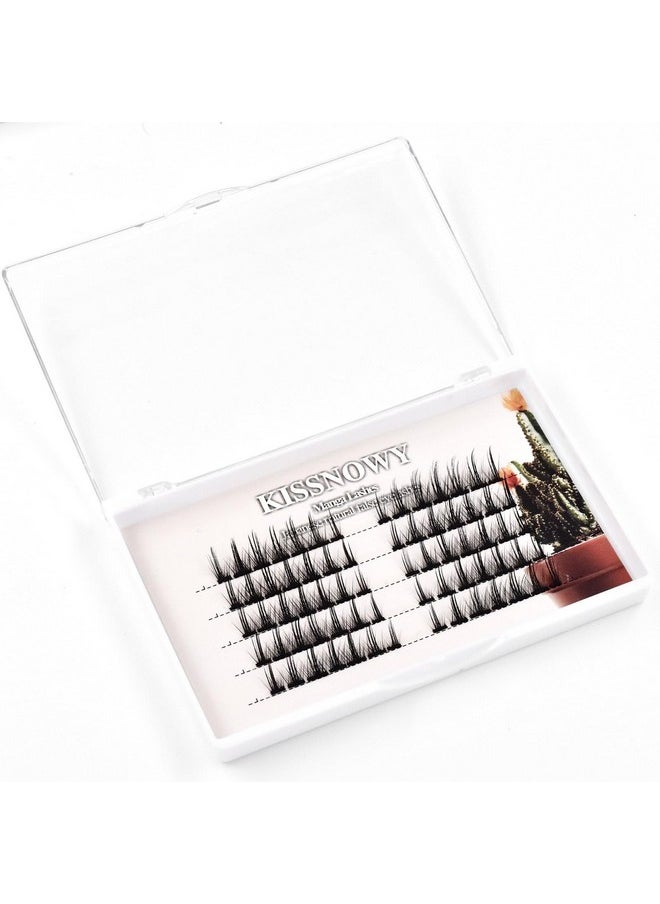 KISSNOWY KISSNOWY Manga Lashes Natural Look, Single Individual Lashes Wispy Cluster Lashes Extension for Cosplay Japanese Anime Makeup False Lashes (B-03)  - Image 3