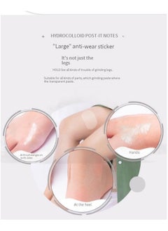 XFXINGFU Thigh Inner Anti-Chafing Sticker, Self-Adhesive Wear-Resistant Disposable Body Anti-Friction Pads, Transparent Ultra-Thin Invisible Patch,10PCS  - Image 3