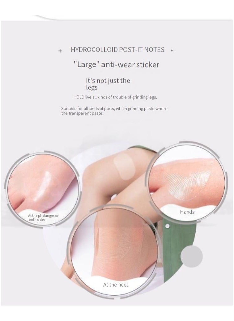 XFXINGFU Thigh Inner Anti-Chafing Sticker, Self-Adhesive Wear-Resistant Disposable Body Anti-Friction Pads, Transparent Ultra-Thin Invisible Patch,10PCS  - Image 3
