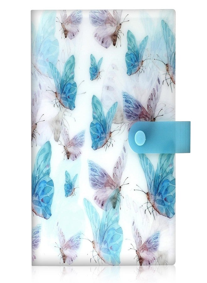 Hariendny Nail Art Sticker Storage Book Artistic Nail Decals Collection Organizer 144 Slots Nail Art Stickers Collecting Album Holder Binder Plastic Book for Nail Art Sticker Photo Displaying（Blue） - Image 1