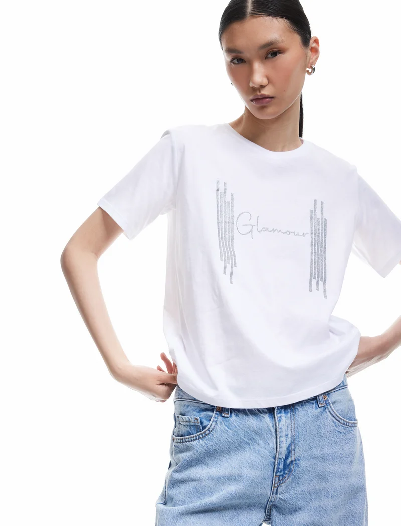كوتون Printed Women's T-Shirt