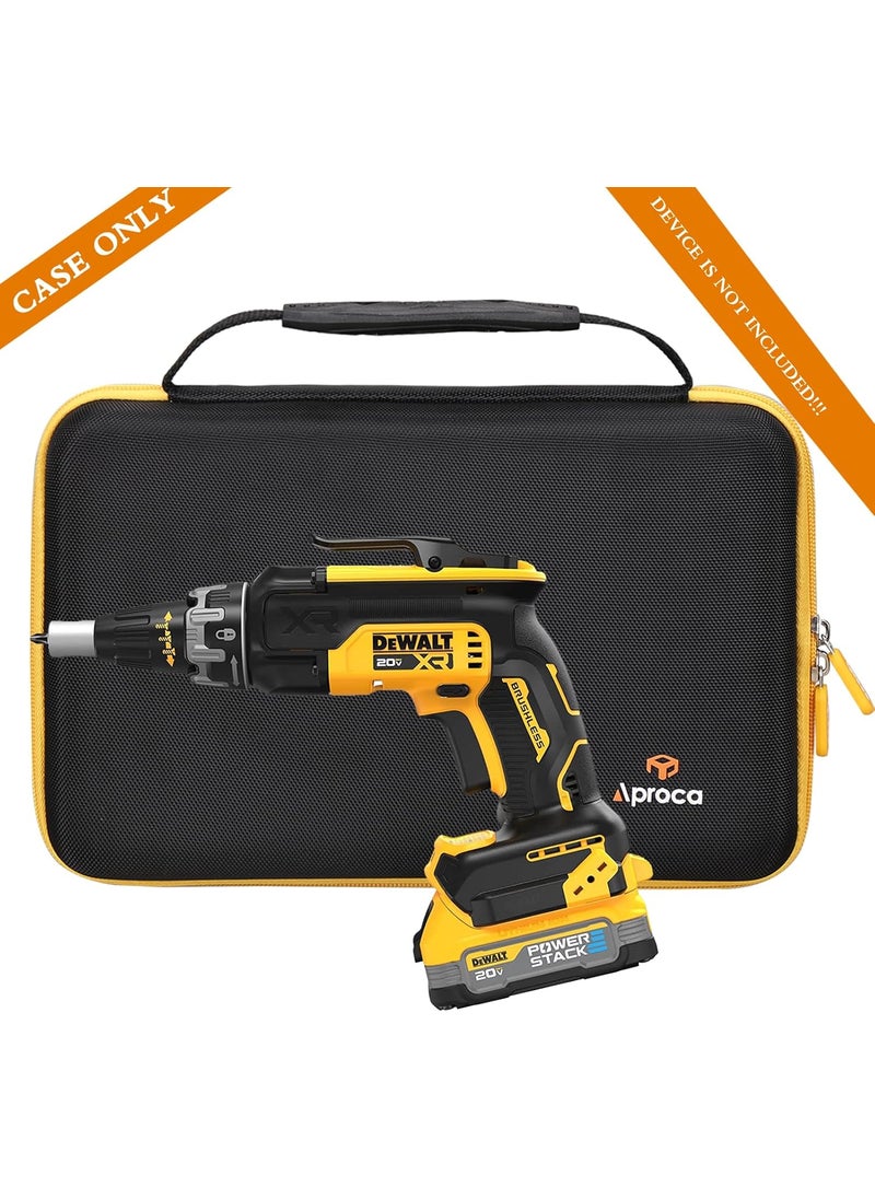 Aproca Aproca Hard Travel Storage Carrying Case for DEWALT 20V Max Drywall Screwgun DCF630B and Accessories  - Image 4