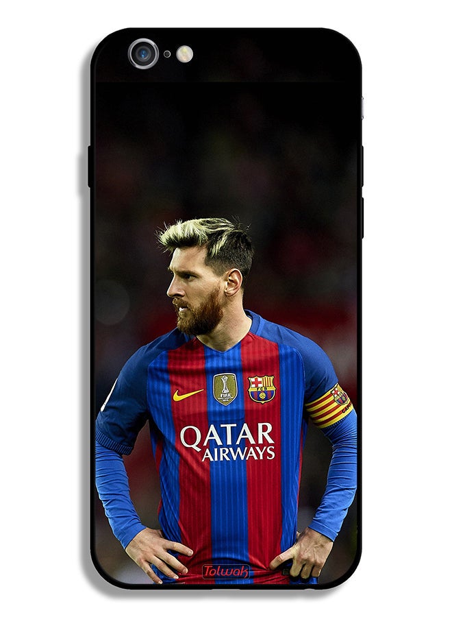 Tolwak Apple iPhone 6/6s Protective Case Messi Barcelona - Image 2