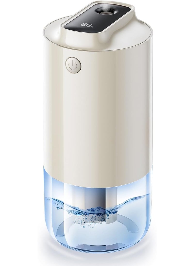 NALACAL Mini Humidifier Portable, Auto-Purification, 250ml Small Cool Mist Humidifier for Car, Baby Bedroom, Travel, Office, Built-in Battery, 2 Mist Modes - Image 1