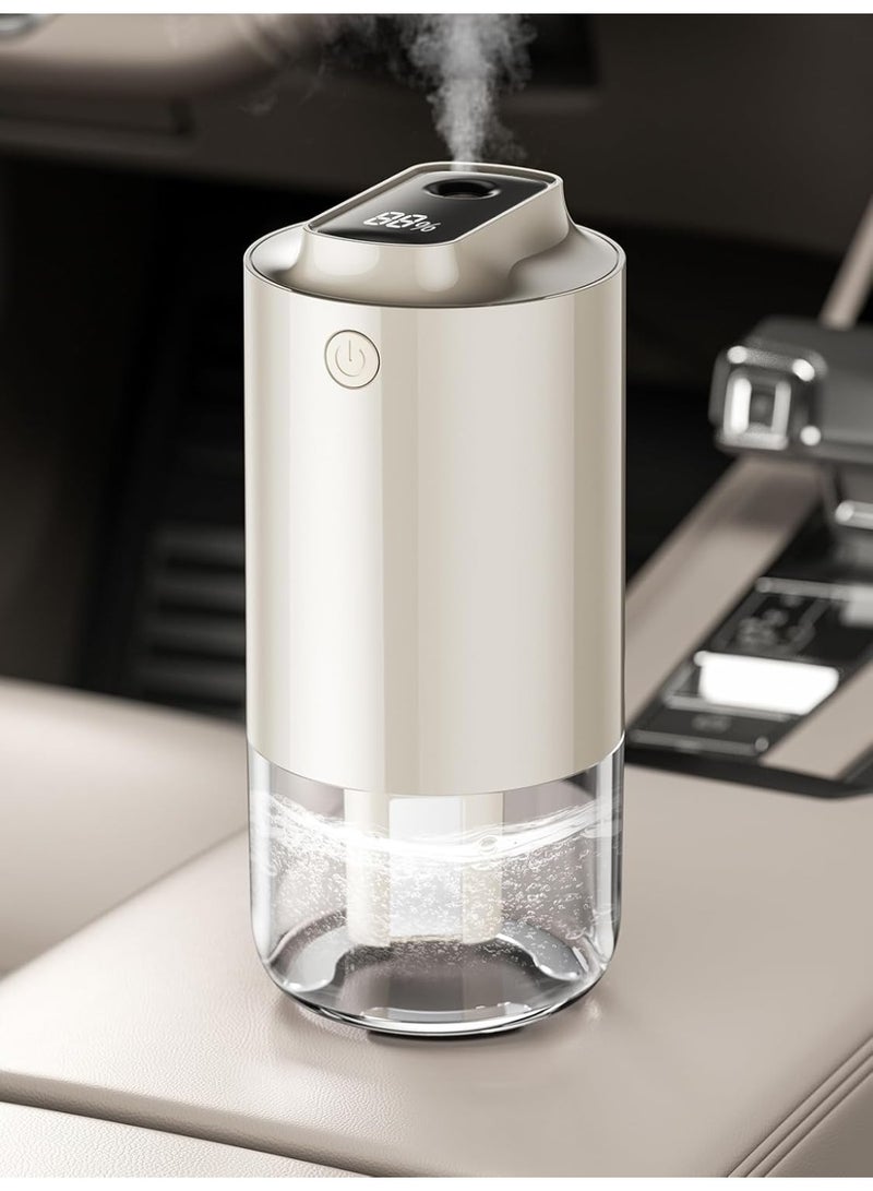 NALACAL Mini Humidifier Portable, Auto-Purification, 250ml Small Cool Mist Humidifier for Car, Baby Bedroom, Travel, Office, Built-in Battery, 2 Mist Modes - Image 3