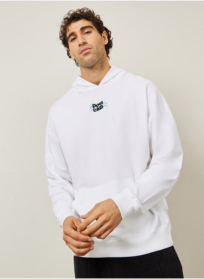 Styli - Oversized Front & Back Outdoor Puff Print Terry Hoodie - Image 1