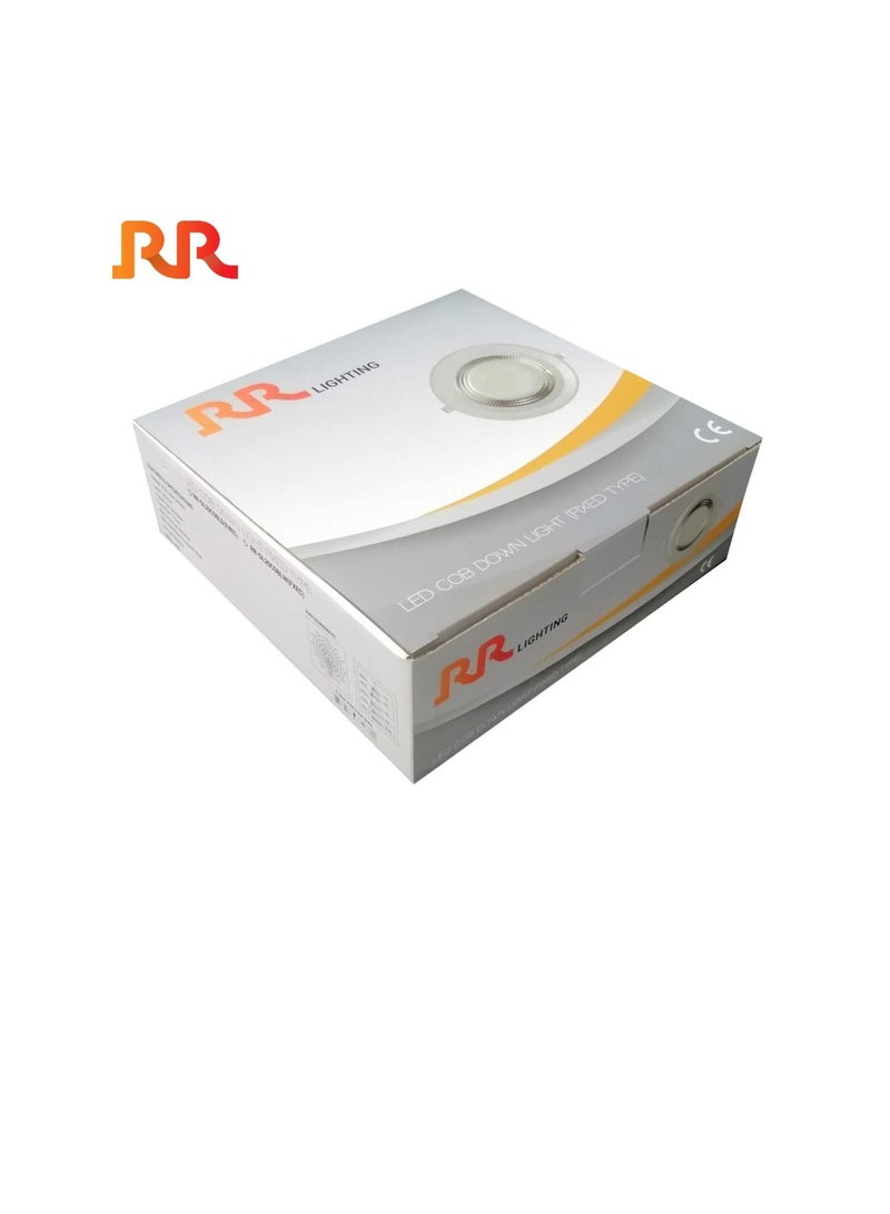 RR Lighting LED Ceiling Down Lights COB Concealed, 230VAC Indoor Round Energy Saving 80 Lumen/per Watts, Soft Light with No UV | Suitable for Home Dining, Living, Office (Warm White 2700K - 30W) - Image 1