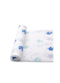 Anvi Baby 100% Organic Cotton Muslin Swaddle Wrap-Tusker Tales - pzsku/Z3CBA4B26FD53B300AE10Z/45/_/1701252683/e777348c-0fd4-4590-a08b-f2e200b6ad7a