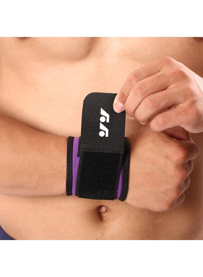 جي جي 2 حزمة من دعامة المعصم لدعم المعصم قابل للتعديل، أشرطة المعصم لرفع الأثقال للياقة البدنية، والتهاب الأوتار، والتهاب مفاصل النفق الرسغي، وأغلفة معصم مرنة للغاية لتخفيف آلام المعصم - Image 2