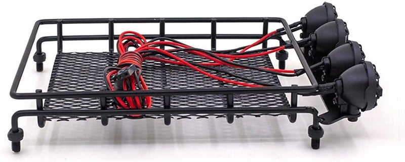 Yurefax Metal Luggage Carrier Tray Roof Rack for RC Cars - Image 5