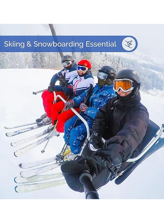 6 Pack Balaclava Ski Face Mask: Windproof Full Face Mask, Cycling Face Cover, Motorcycle face cover Cooling Neck Gaiter UV Protector Mask for Men/Women ﻿ - Image 4