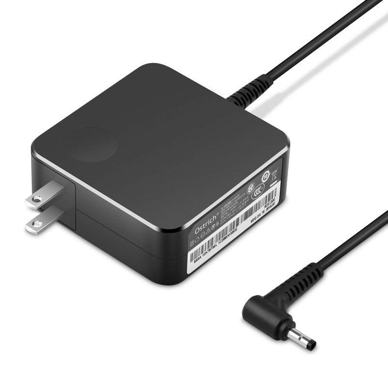 Ostrich Charger Compatible with Lenovo Laptop Computer 65W 45W Round Tip Power Supply AC Adapter - Image 1