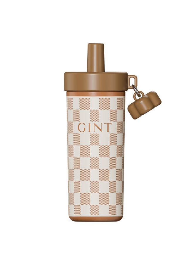 GiNT Jate Large Capacity Insulated Tumbler 316 Stainless Steel Straw Coffee Water Cup High-value Student Premium Day Gift - Image 2