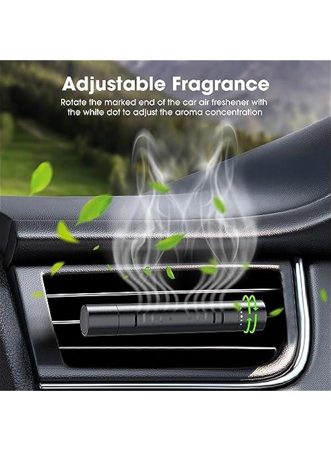 2 Packs Custom Car Air Freshener Diffuser Vent Clips for Car Decoration Accessories with 12 Refill Sticks for Cars, Office, Kitchen, Bathroom, Pet Houses - Image 4
