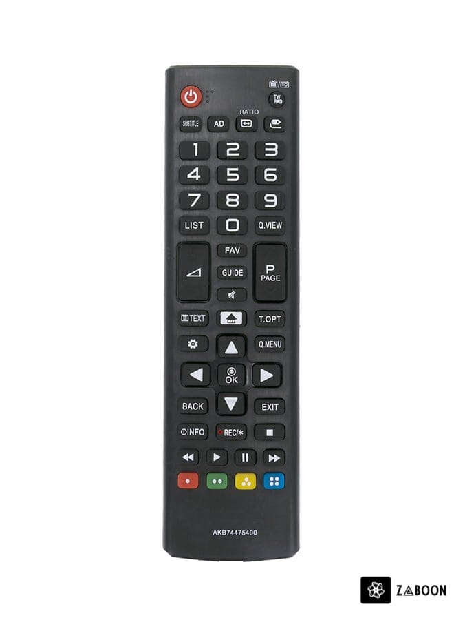 Zaboon Remote Control For LG LCD LED Smart TV Black