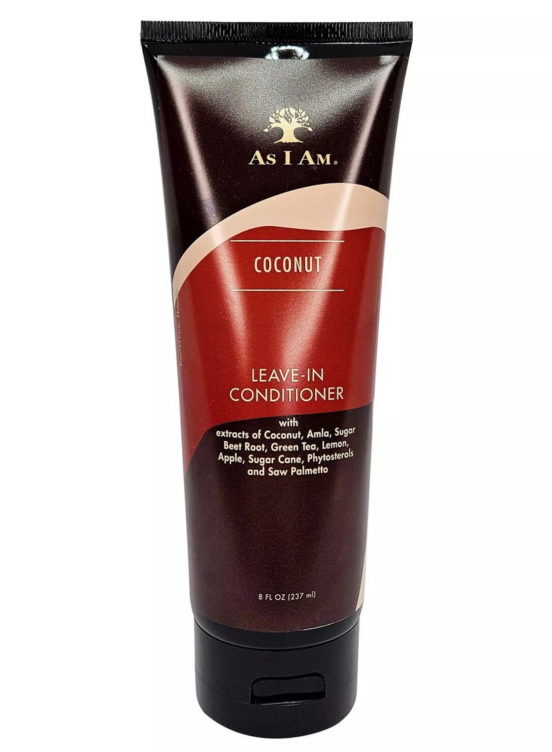 As I Am Coconut Leave-In Conditioner 237 ML - Image 1