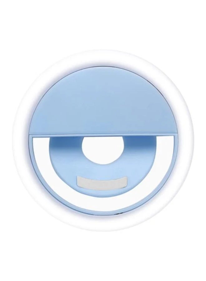 Normal Mobile Selfie Ring Light -Blue