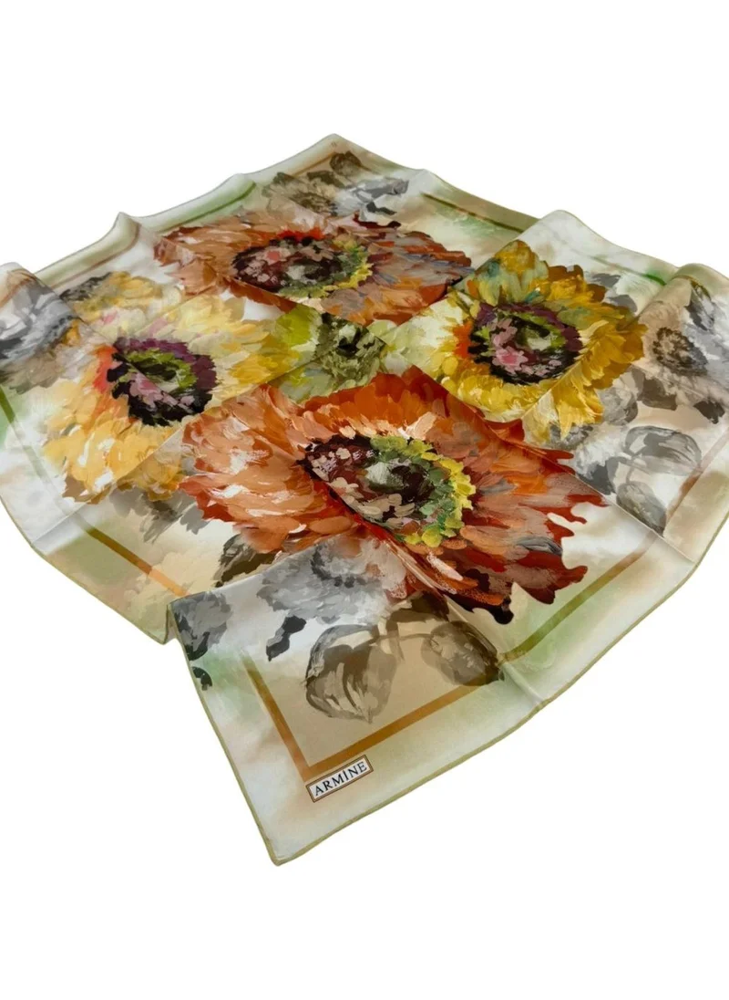 ARMINE Silk Scarf 8951D-32 Twill Silk