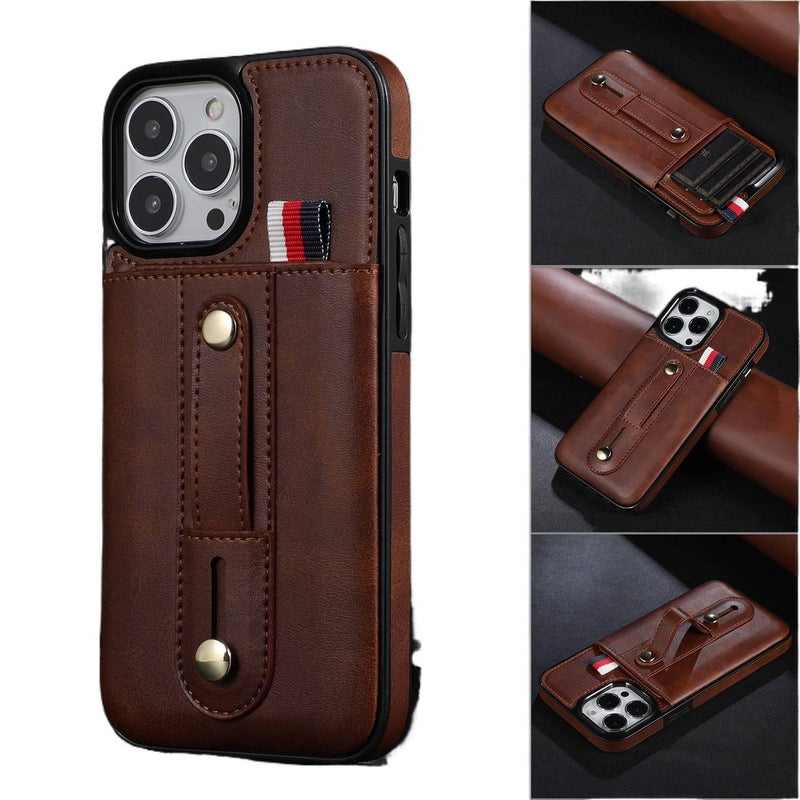 Drop Protection iPhone 13 Pro , Cover for iPhone 13 , Black , Card Holder , for Travel - Image 4
