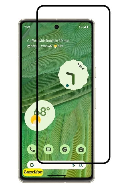 Screen Protector for Google Pixel 7 Tempered Glass Screen Protector Full Glue Edge to Edge 9H Hardness Anti Fingerprint HD Clarity Scratch Resistance for Google Pixel 7