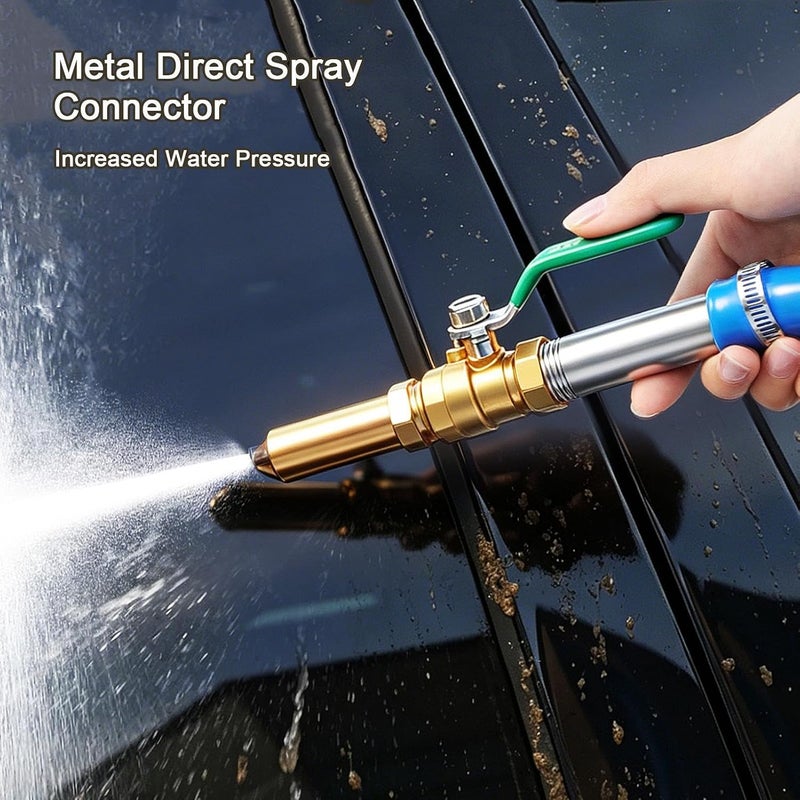 High-Pressure Nozzle, with Threa-dlock Connector, 6mm, Car Wash Sprayer, Adjustable Car Wash Sprayer, Adjustable Spray Patterns, for Yard Balcony Watering Washing - Image 4