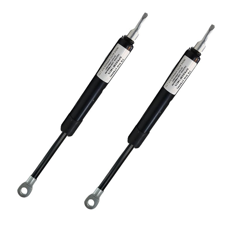 RPR AUTO Springs Heavy Duty Gas Spring Pumps Gas Struts Gas Shocks Pair of Bed Shocker Hydraulic Gas Pump Gas Pump 14 Bed Set of 2 pcs 75 KG Capacity - Image 1