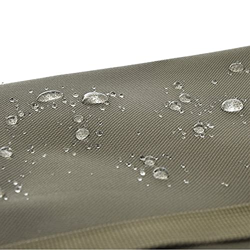 ZTZ 50L Panniers Bike Bags, Waterproof Bike Panniers Made of High-Density 600D Polyester for Durable Use, Bike Saddle Bag come with Reflective Trim and Rain Cover, Easy Organize in 7 inch Rack(Gray) - Image 5