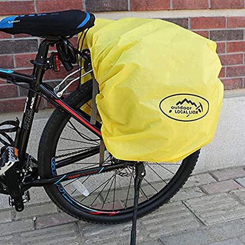 ZTZ 50L Panniers Bike Bags, Waterproof Bike Panniers Made of High-Density 600D Polyester for Durable Use, Bike Saddle Bag come with Reflective Trim and Rain Cover, Easy Organize in 7 inch Rack(Gray) - Image 4