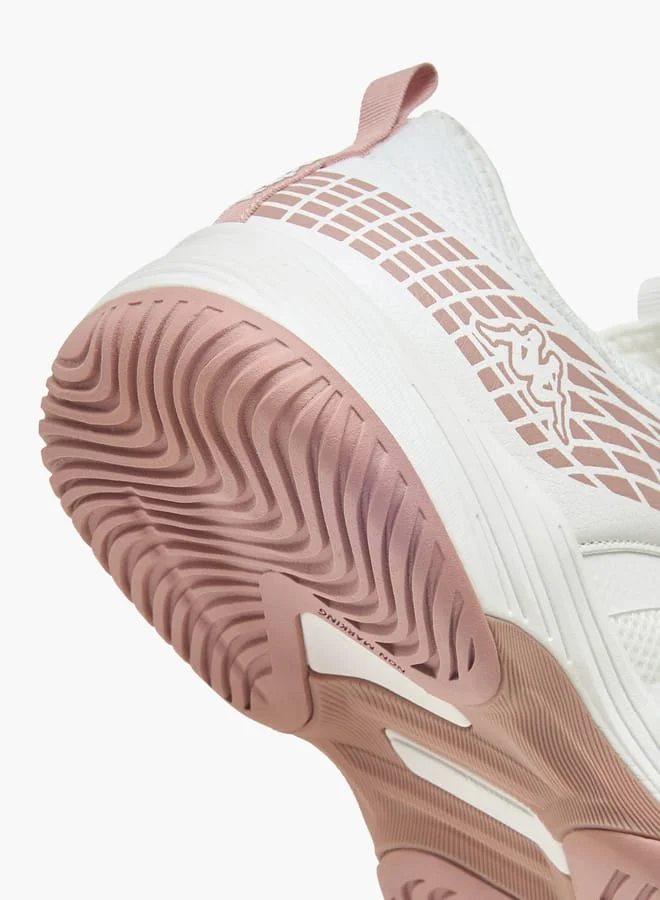 Kappa Womens Panelled Sports Shoes with Lace-Up Closure